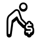 Picking Money icon