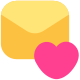 Courrier d&#39;amour icon