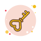 Heart Key icon