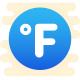 Simbolo Fahrenheit icon