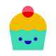 Kawaii Cupcake icon