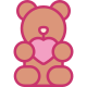 Bear Holding Heart icon