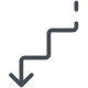 하강 화살표 icon