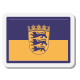 Kleine Staatsflagge von Baden-Württemberg icon