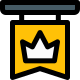 Honorary mention of kingdom Medal Of Honor with a crown icon