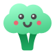 Broccoli Kawaii icon