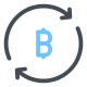 Exchange Bitcoin icon