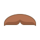 Moustache chevron icon
