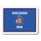 Флаг Висконсина icon