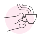 Hand With Coffee icon