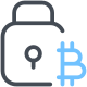 verrouillage Bitcoin icon