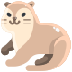 external-otter-animal-justicon-flat-justicon icon