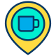 Coffee Shop Location icon