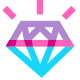 Diamant étincelant icon