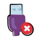 USB Disconnected icon