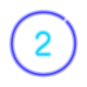 2 в закрашенном кружке icon