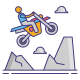 Motorbiking icon