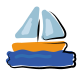 Bateau à voile icon