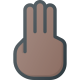 Три пальца icon