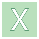 X Coordinate icon