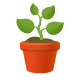 emoji de planta em vaso icon