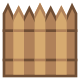 Barriera difensiva Legno icon