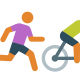 자전거 후 달리기-피부 유형-3 icon