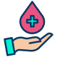 외부 헌혈-자선-kiranshastry-lineal-color-kiranshastry icon