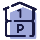 Parking and 1st Floor icon