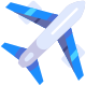 Airplane Top view icon