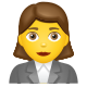 femme-employée de bureau icon