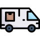 Car delivery icon
