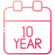 10 Year icon