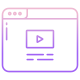 Website Video Player icon