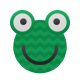 Gestrickter Frosch icon