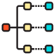 внешняя диаграмма-аналитика-цветная линия-другие-phat-plus-2 icon