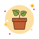 Planta en maceta icon