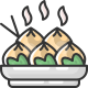 chinese steamed baozi icon