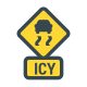 sinal de gelo icon