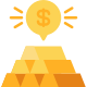 Gold Stack icon