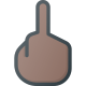 Middle Finger icon