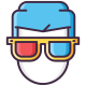 3d Glasses icon