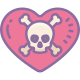 teschio-cuore icon