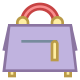 Visão traseira da bolsa icon