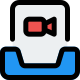 Video file attachment icon