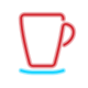 Espresso taza llena icon