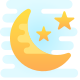 Luna luminosa icon