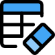 Delete workbook sheet formulae with isolated eraser icon