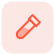 Chemical pathology lab for blood testing and other experiment icon