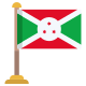 Burundi Flag icon